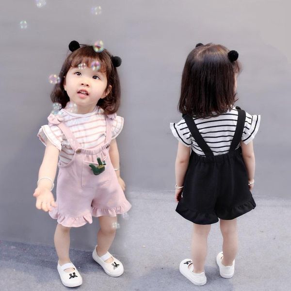 clothing sets cute born baby girls clothes set t shirt and suspender shorts summer infant, White
clothing sets cute born baby girls clothes set t shirt and suspender shorts summer infant, White