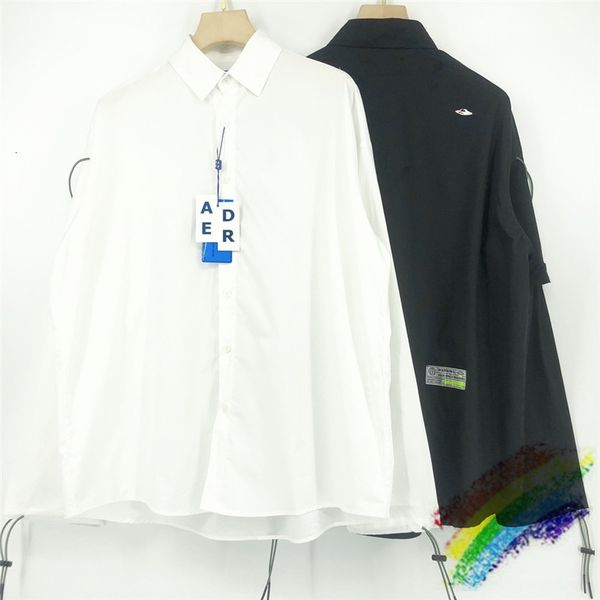 men's casual shirts 1:1 of black white adhere long sleeve error shirts irregular drawstring grip, White;black
men's casual shirts 1:1 of black white adhere long sleeve error shirts irregular drawstring grip, White;black