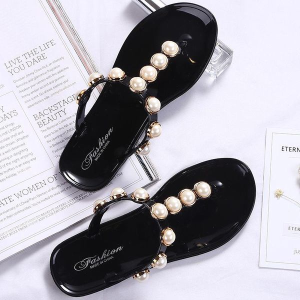 beach sandals and slippers female summer students korean style flip flops wild fashion trend outer wear crystal, Black
beach sandals and slippers female summer students korean style flip flops wild fashion trend outer wear crystal, Black