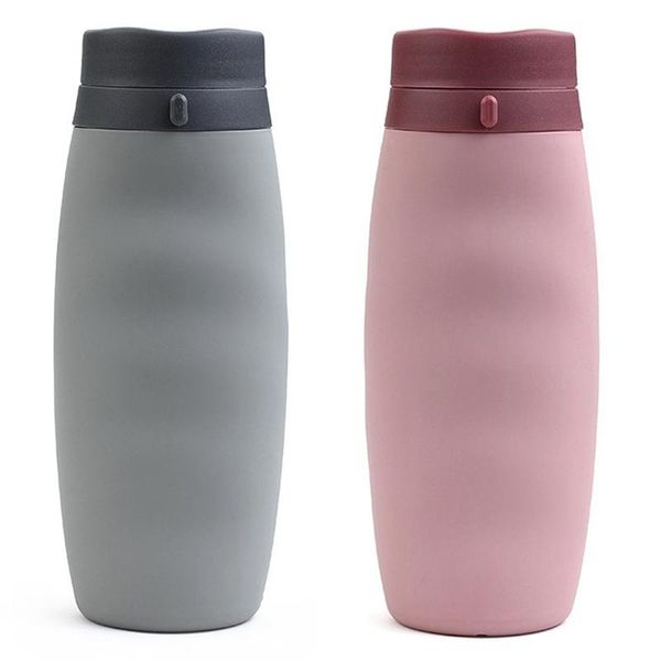 water bottle 2pcs 600ml silicone collapsible sports supplies cup convenient travel-gray & pink
water bottle 2pcs 600ml silicone collapsible sports supplies cup convenient travel-gray & pink