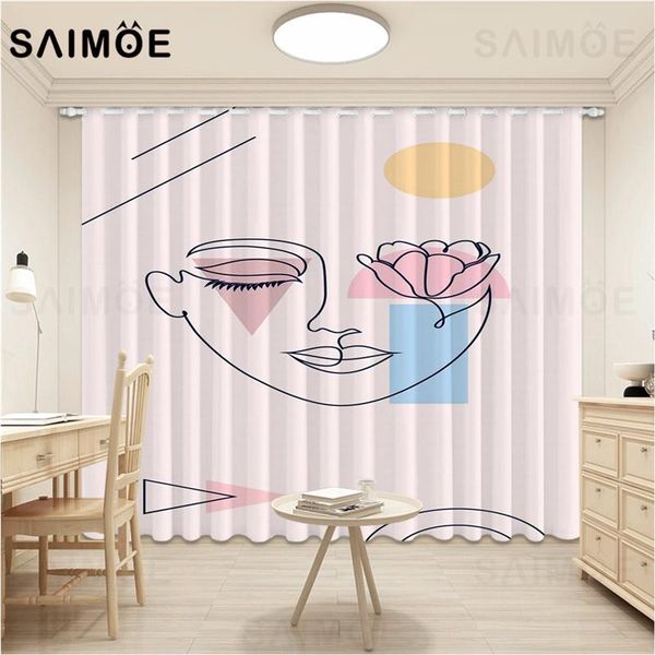 curtain & drapes abstract line art geometric curtains living room pink blackout for kids bedroom decoration ultra micro shading
curtain & drapes abstract line art geometric curtains living room pink blackout for kids bedroom decoration ultra micro shading