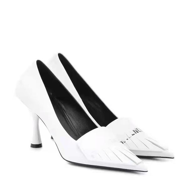 with box women shoes luxury designer brand dress shoe double b tassel pointed toes leather high heels pumps 80mm eu34-40, Black
with box women shoes luxury designer brand dress shoe double b tassel pointed toes leather high heels pumps 80mm eu34-40, Black