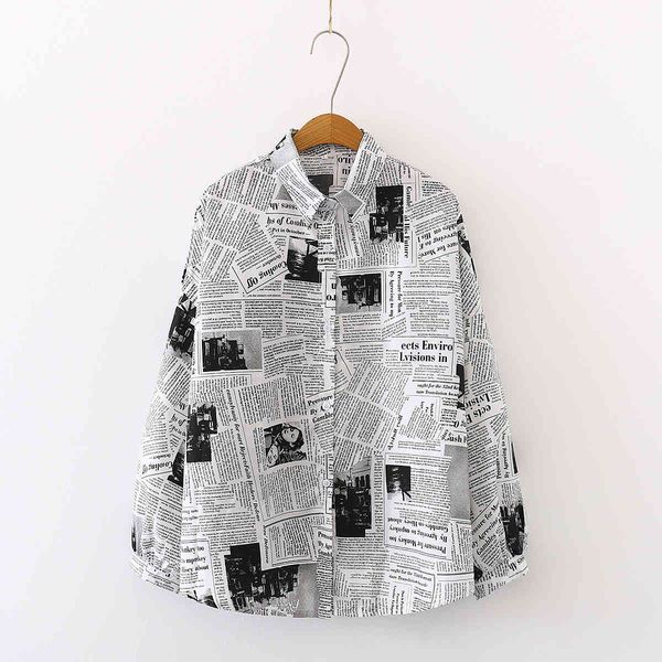 blusas mujer de moda long sleeve white shirts spaper printed loose irregular women blouse casual fashion tide 684h 210420
blusas mujer de moda long sleeve white shirts spaper printed loose irregular women blouse casual fashion tide 684h 210420