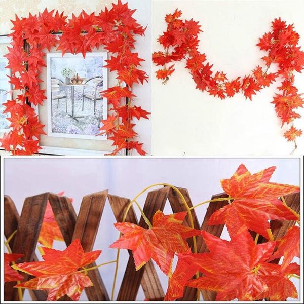 12pcs artificial plants vine cloth plant diy garland wedding decoration wall decor party home decorative flowers & wreaths
12pcs artificial plants vine cloth plant diy garland wedding decoration wall decor party home decorative flowers & wreaths