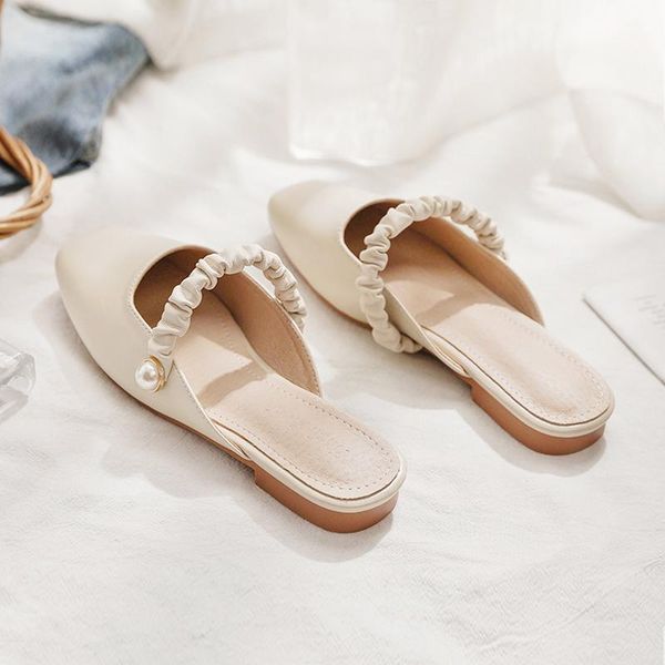 slippers summer 2021 web celebrity heelless loafers square toe, flat bottom, marigen ess semi-slipper for women outside, Black
slippers summer 2021 web celebrity heelless loafers square toe, flat bottom, marigen ess semi-slipper for women outside, Black