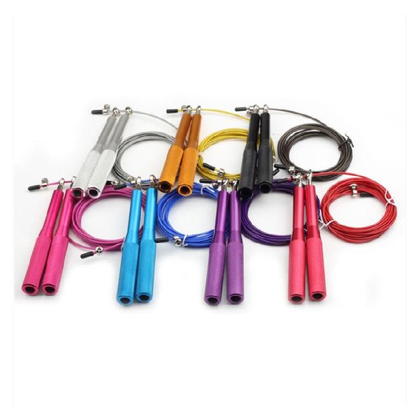 jump ropes racing metal bearing rope skipping professional fitness aluminum thick handle training sports
jump ropes racing metal bearing rope skipping professional fitness aluminum thick handle training sports