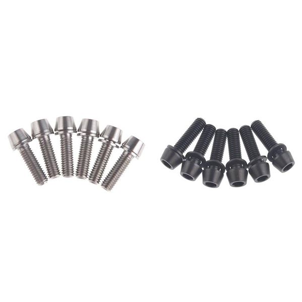 titanium bicycle stem bolt mountain bike ultralight bolts tapered head screw + washer gasket water bottles & cages
titanium bicycle stem bolt mountain bike ultralight bolts tapered head screw + washer gasket water bottles & cages