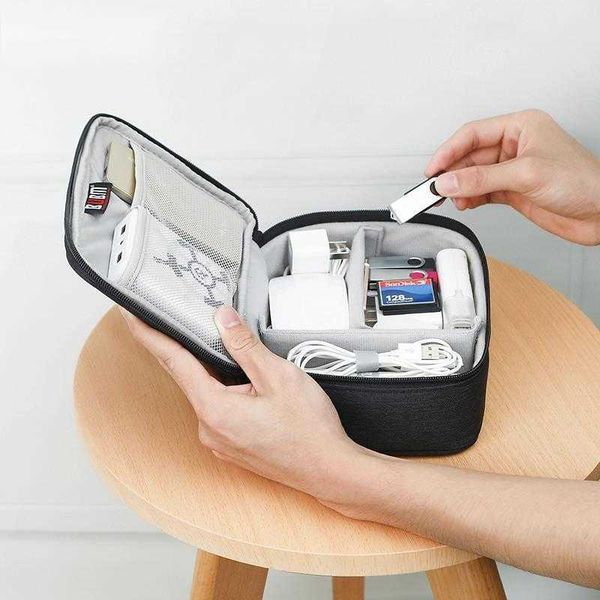 storage bags travel electronics accessories cable organizer bag- waterproof gadget carrying case for cable, charger, power bank, sd card
storage bags travel electronics accessories cable organizer bag- waterproof gadget carrying case for cable, charger, power bank, sd card