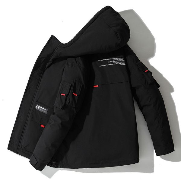 japanese winter hooded down jacket men black windbreaker zipper coat multiple pockets casual outwear street fashion clothing
japanese winter hooded down jacket men black windbreaker zipper coat multiple pockets casual outwear street fashion clothing