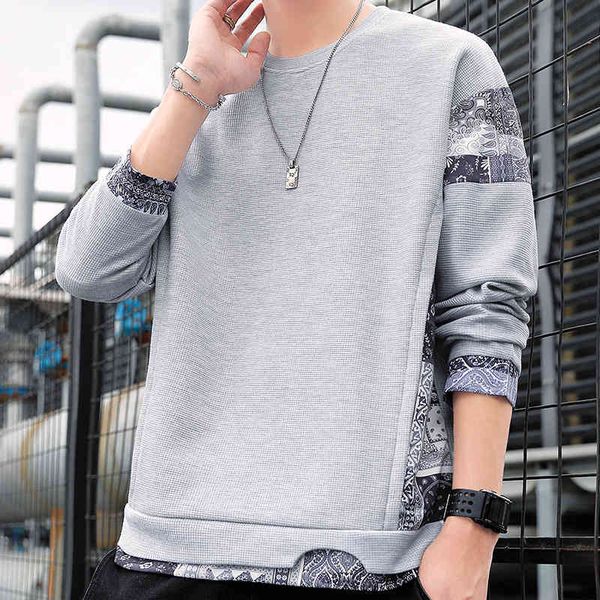 autumn and winter men's long sved 2021 new korean youth handsome loose waffle casual sweater trend, Black
autumn and winter men's long sved 2021 new korean youth handsome loose waffle casual sweater trend, Black