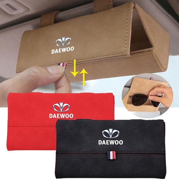 car hanging leather sunglasses box glasses storage case for daewoo logo espero nexia winstom matiz lanos sun visor accessories other interio
car hanging leather sunglasses box glasses storage case for daewoo logo espero nexia winstom matiz lanos sun visor accessories other interio