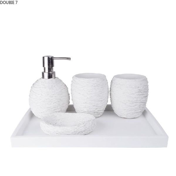 creative bird's nest shape resin four-piece suit bathroom accessories set gargle cup soap dispenser dish toothbrush holder bath accesso
creative bird's nest shape resin four-piece suit bathroom accessories set gargle cup soap dispenser dish toothbrush holder bath accesso