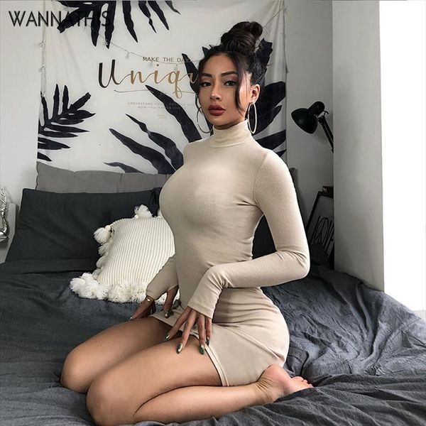 Turtleneck Long Sleeve Skinny Women Dresses Mini Autumn Cotton Solid Elastic 4 Color Bodycon Casual Orange, Black;gray
Turtleneck Long Sleeve Skinny Women Dresses Mini Autumn Cotton Solid Elastic 4 Color Bodycon Casual Orange, Black;gray