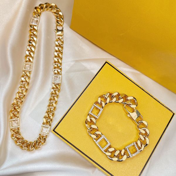 designer bracelets necklace set diamond gold chain women mens designers f bracelet jewelry chains necklaces luxe femmes pour homme2933, Black
designer bracelets necklace set diamond gold chain women mens designers f bracelet jewelry chains necklaces luxe femmes pour homme2933, Black