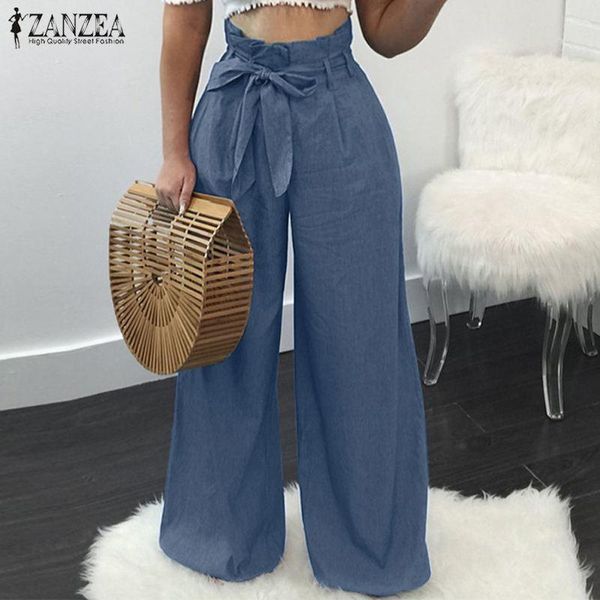 women's pants & capris fahion wide leg ruffle trouser zanzea 2021 casual solid long pantalon palazzo female denim blue turnip plus size, Black;white
women's pants & capris fahion wide leg ruffle trouser zanzea 2021 casual solid long pantalon palazzo female denim blue turnip plus size, Black;white