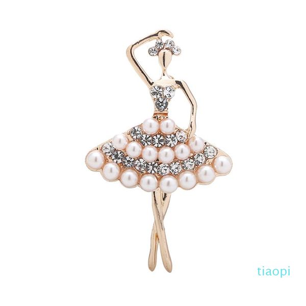 simulated pearls dancing ballet girl brooch rhinestone gold brooch pin wedding bridal accessories, Gray
simulated pearls dancing ballet girl brooch rhinestone gold brooch pin wedding bridal accessories, Gray