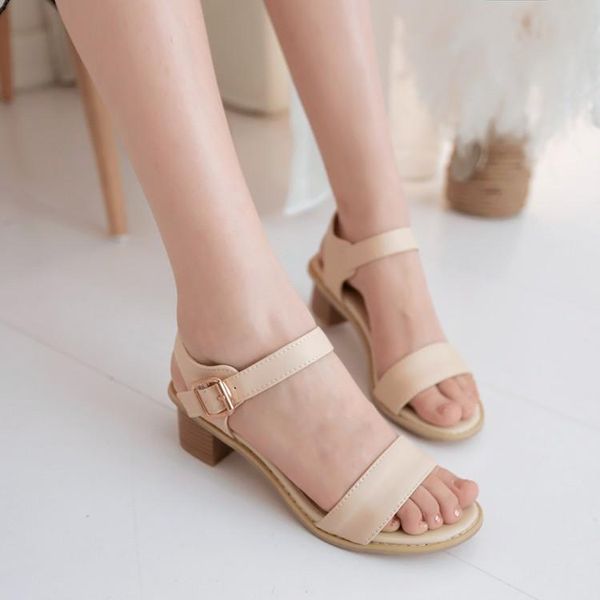 dress shoes big size high heels sandals women woman summer ladies buckle with thick, Black
dress shoes big size high heels sandals women woman summer ladies buckle with thick, Black