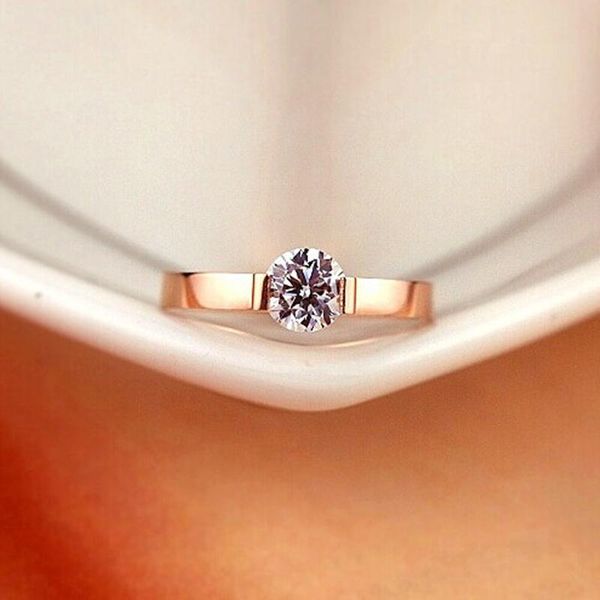 cluster rings 1 shiny crystal ring for wedding titanium steel gold color jewelry love gift woman wholesale r722, Golden;silver
cluster rings 1 shiny crystal ring for wedding titanium steel gold color jewelry love gift woman wholesale r722, Golden;silver