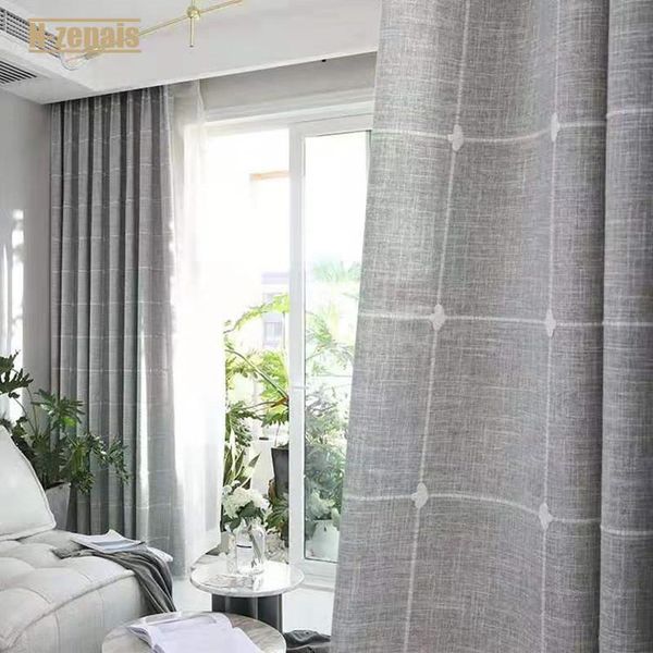 curtain & drapes simple and modern nordic style thick lattice jacquard blackout curtains for living room bedroom customized
curtain & drapes simple and modern nordic style thick lattice jacquard blackout curtains for living room bedroom customized