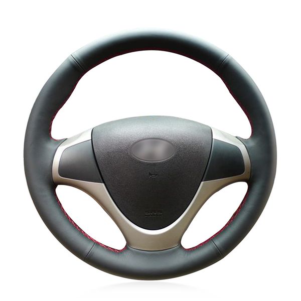 diy custom black artificial leather steering wheel cover for hyundai i30 2009-2011
diy custom black artificial leather steering wheel cover for hyundai i30 2009-2011