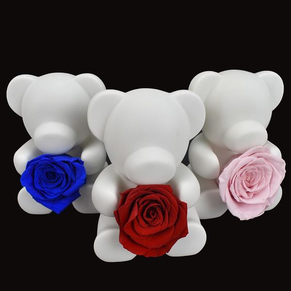 decorative flowers & wreaths rose teddy bear with preserved fresh flower in heart red blue pink for girl friend
decorative flowers & wreaths rose teddy bear with preserved fresh flower in heart red blue pink for girl friend