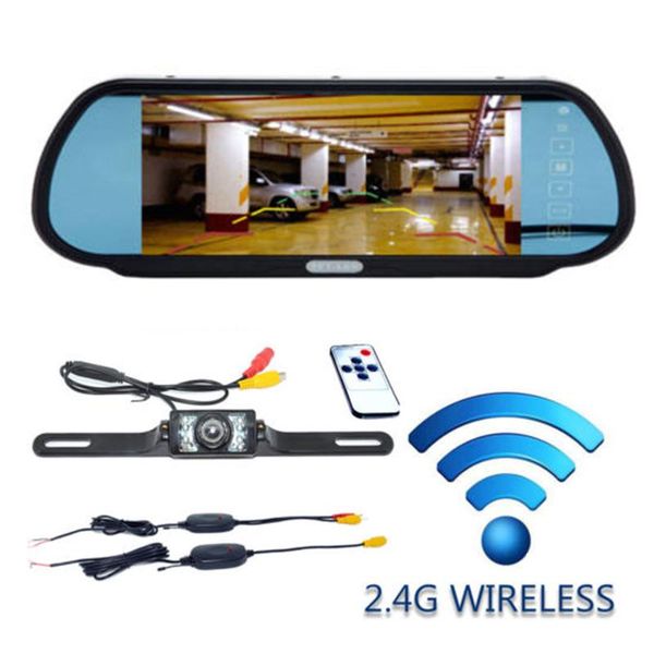 7" lcd screen car rear view backup mirror monitor with remote control + ir reverse wireless camera kit cameras& parking sensors
7" lcd screen car rear view backup mirror monitor with remote control + ir reverse wireless camera kit cameras& parking sensors