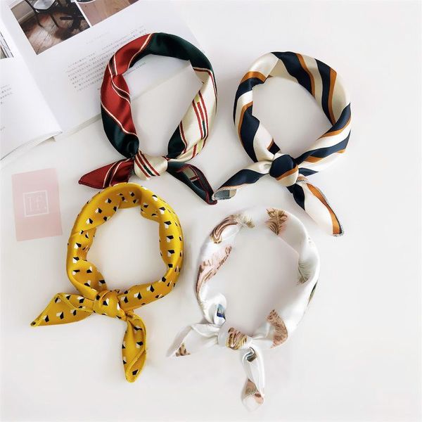 scarves 50*50cm square silk feel satin scarf elegant women head skinny retro hair tie band small fashion kerchief neck, Blue;gray
scarves 50*50cm square silk feel satin scarf elegant women head skinny retro hair tie band small fashion kerchief neck, Blue;gray