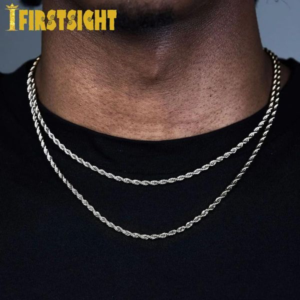 chains hip hop rope chain necklace 3mm gold silver color link choker fashion jewelry for women men gift wholesale
chains hip hop rope chain necklace 3mm gold silver color link choker fashion jewelry for women men gift wholesale
