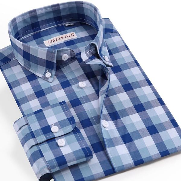 long sleeve 100% cotton plaid shirts for men classical pure comfortable business checkered dress shirt office men's casual, White;black
long sleeve 100% cotton plaid shirts for men classical pure comfortable business checkered dress shirt office men's casual, White;black