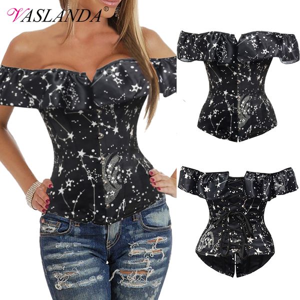 bustiers & corsets off shoulder steampunk corset shirt with ruffles sleeves crop lace up boned overbust corselet bustier top
bustiers & corsets off shoulder steampunk corset shirt with ruffles sleeves crop lace up boned overbust corselet bustier top