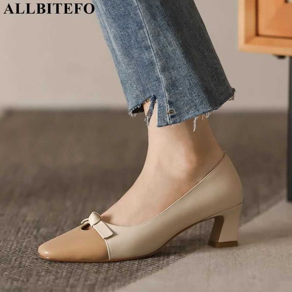 allbitefo genuine leather bowtie thick heels party women shoes women high heel shoes autumn office ladies shoes 210611, Black
allbitefo genuine leather bowtie thick heels party women shoes women high heel shoes autumn office ladies shoes 210611, Black
