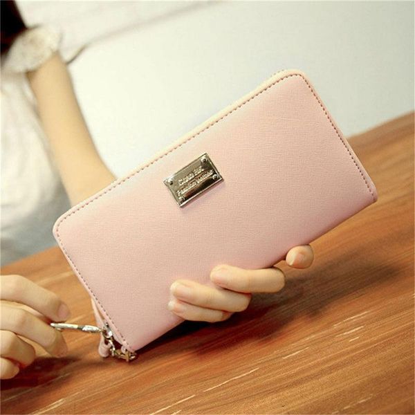 wallets women leather long zip purse case clutch ladies handbag card phone holder, Red;black
wallets women leather long zip purse case clutch ladies handbag card phone holder, Red;black