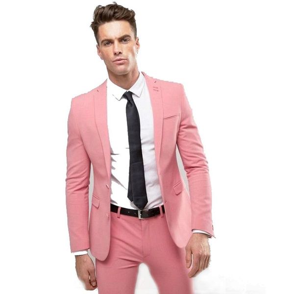 men's suits & blazers costume mariage homme men slim fit pink mens blazer groom wear tuxedos skinny suit with pants prom party 2 piece, White;black
men's suits & blazers costume mariage homme men slim fit pink mens blazer groom wear tuxedos skinny suit with pants prom party 2 piece, White;black