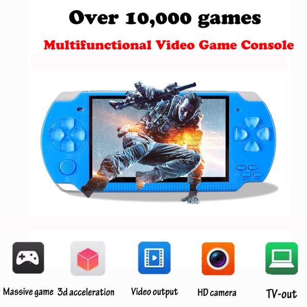 4.3" game console 8g 64bit 10,000 games multifunction handheld player retro portable gift entertainment pocket hd rechargeable players
4.3" game console 8g 64bit 10,000 games multifunction handheld player retro portable gift entertainment pocket hd rechargeable players