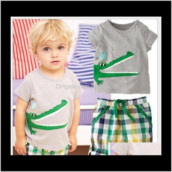 twopieces children cartoon crocodile short sleeve tshirt shorts 2pcs boys suits kids outfits casual hqdrs clothing 5bfya, White
twopieces children cartoon crocodile short sleeve tshirt shorts 2pcs boys suits kids outfits casual hqdrs clothing 5bfya, White