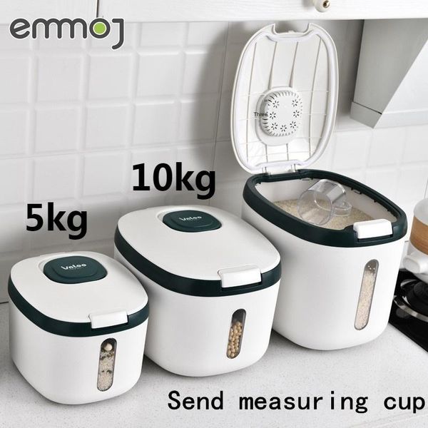 storage bottles & jars kitchen container 5kg 10kg bucket nano insect-proof moisture-proof rice box grain sealed jar home pet dog food store
storage bottles & jars kitchen container 5kg 10kg bucket nano insect-proof moisture-proof rice box grain sealed jar home pet dog food store