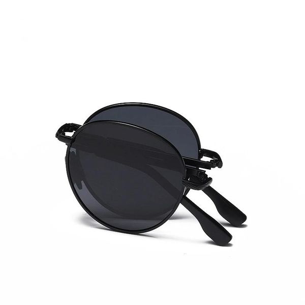 sunglasses personality folding polarized retro for women and man outdoor round frame colorful sun glasses, White;black
sunglasses personality folding polarized retro for women and man outdoor round frame colorful sun glasses, White;black