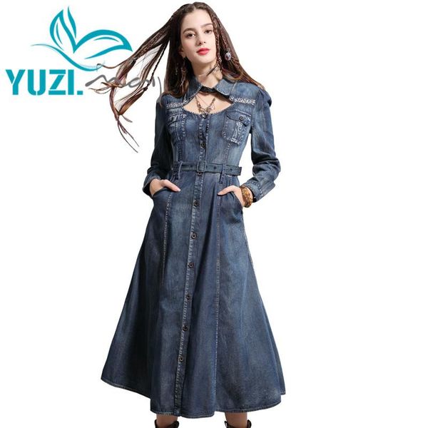 casual dresses dress female 2021 yuzi.may boho denim women turn-down collar vintage embroidery belted high waist vestidos a82123, Black;gray
casual dresses dress female 2021 yuzi.may boho denim women turn-down collar vintage embroidery belted high waist vestidos a82123, Black;gray