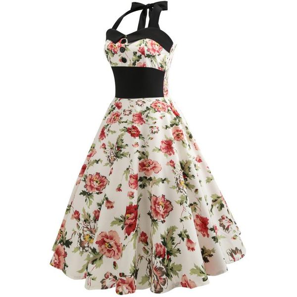 casual dresses summer print dress retro hepburn style 50s halter neck slim printed vintage big swing 15j2, Black;gray
casual dresses summer print dress retro hepburn style 50s halter neck slim printed vintage big swing 15j2, Black;gray