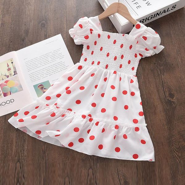 girl's dresses girls casual polka dot 2021 fashion summer princess costumes ruffles party dress european and american clothes 2-6y, Red;yellow
girl's dresses girls casual polka dot 2021 fashion summer princess costumes ruffles party dress european and american clothes 2-6y, Red;yellow