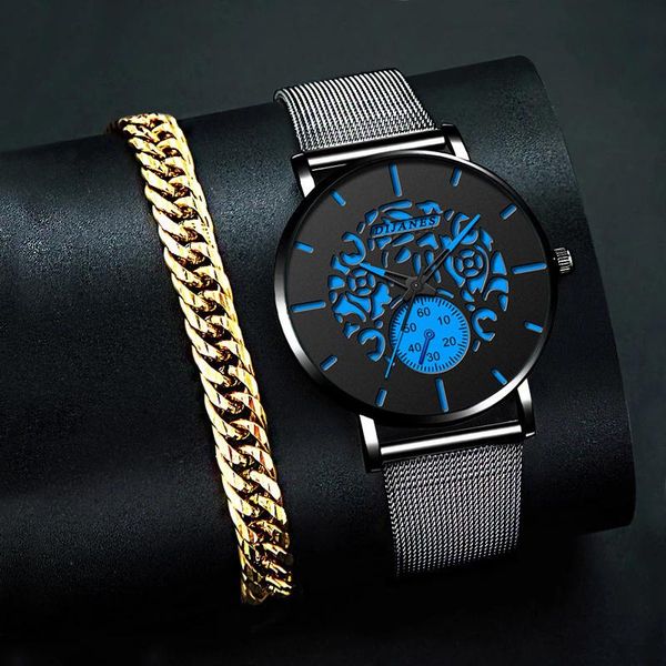 wristwatches 2021 luxury mens watches ultra-thin stainless steel mesh belt quartz wrist watch bracelet men business casual clock reloj hombr, Slivery;brown
wristwatches 2021 luxury mens watches ultra-thin stainless steel mesh belt quartz wrist watch bracelet men business casual clock reloj hombr, Slivery;brown