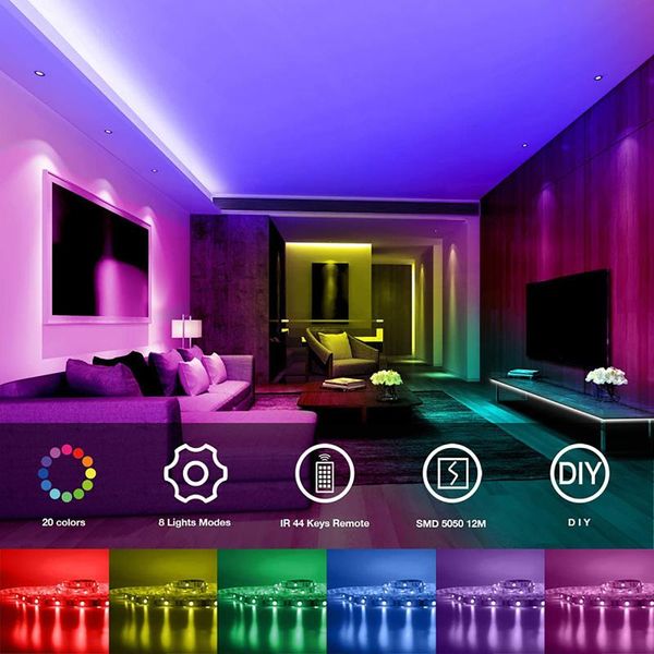 strips led strip lights 5m bluetooth-compatible app control smart segmented diy rgb color changing waterproof party decor
strips led strip lights 5m bluetooth-compatible app control smart segmented diy rgb color changing waterproof party decor