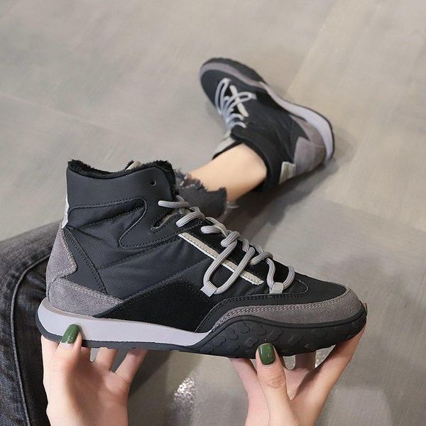 boots women fashion ankle 2021 winter ulzzang platform padded brand woman keep warm plush shoes basket female sneakers, Black
boots women fashion ankle 2021 winter ulzzang platform padded brand woman keep warm plush shoes basket female sneakers, Black