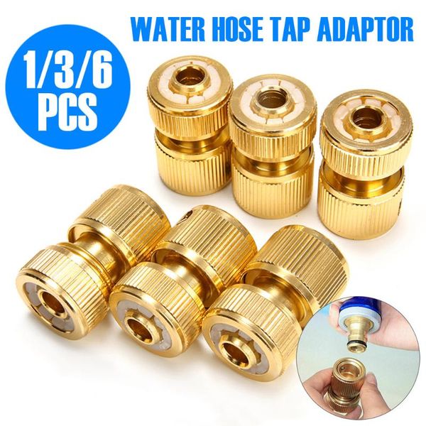 3pcs/6pcs 1/2" thread brass quick connector garden watering adapter drip irrigation copper hose fittings equipments
3pcs/6pcs 1/2" thread brass quick connector garden watering adapter drip irrigation copper hose fittings equipments
