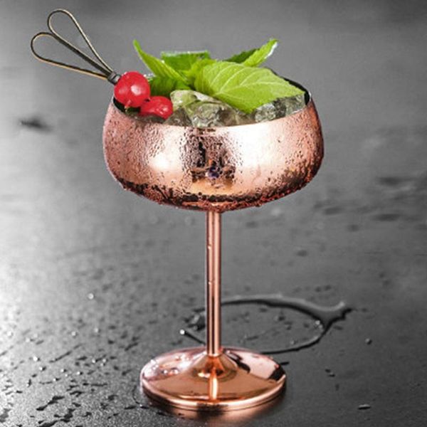 wine glasses 1pcs luxury 304 stainless steel cocktail glass juice drink champagne goblet party barware kitchen tools rose gold
wine glasses 1pcs luxury 304 stainless steel cocktail glass juice drink champagne goblet party barware kitchen tools rose gold