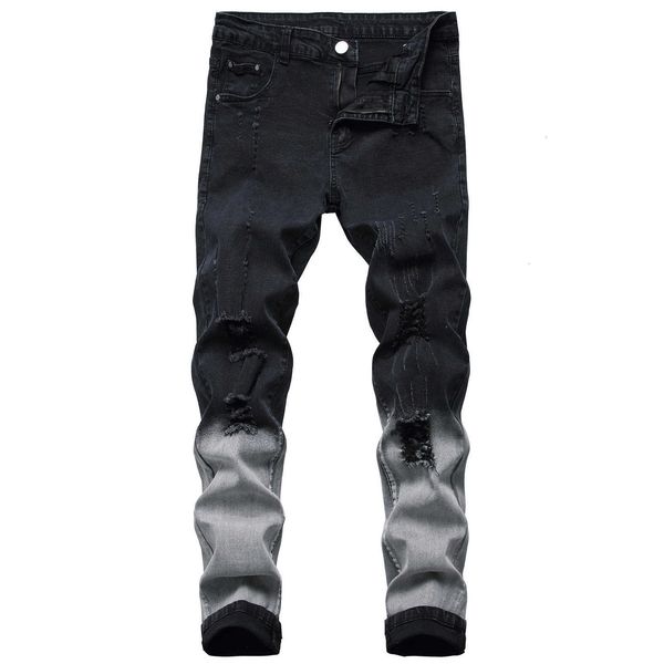 men's jeans autumn spring black patchwork streetwear hip hop stretch bike trendy holes straight denim trouers c0mi uoqb, Blue
men's jeans autumn spring black patchwork streetwear hip hop stretch bike trendy holes straight denim trouers c0mi uoqb, Blue