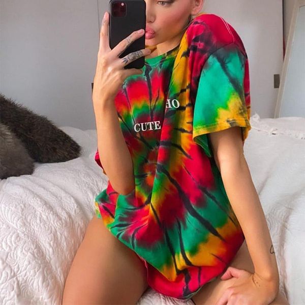 women's t-shirt dropshopping vortex tie dye print oversized tshirt women harajuku casual loose tee shirt woman summer short sleeve ladi, White
women's t-shirt dropshopping vortex tie dye print oversized tshirt women harajuku casual loose tee shirt woman summer short sleeve ladi, White