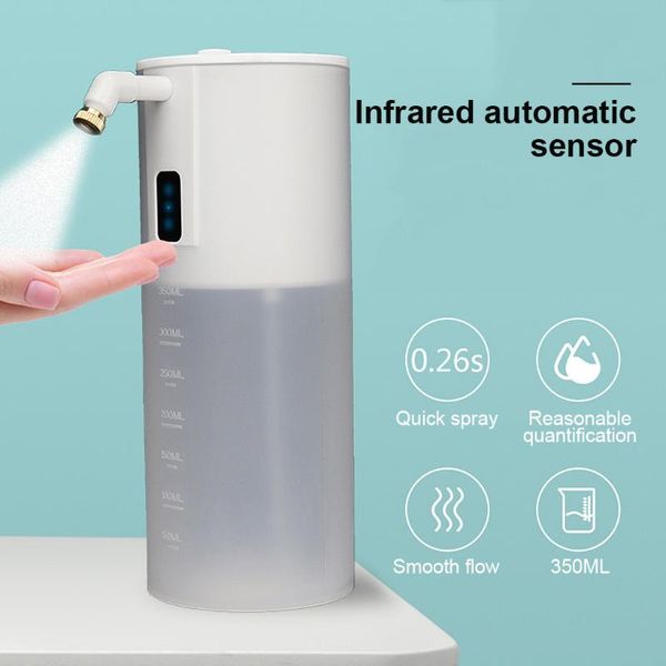 liquid soap dispenser 350ml mist spray atomizing infrared automatic touchless hand washer waterproof washing machine
liquid soap dispenser 350ml mist spray atomizing infrared automatic touchless hand washer waterproof washing machine