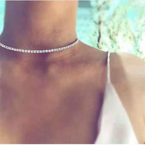 wind jewelry ins net red bella hadid same zircon collar neck choker clavicle chain, Black
wind jewelry ins net red bella hadid same zircon collar neck choker clavicle chain, Black