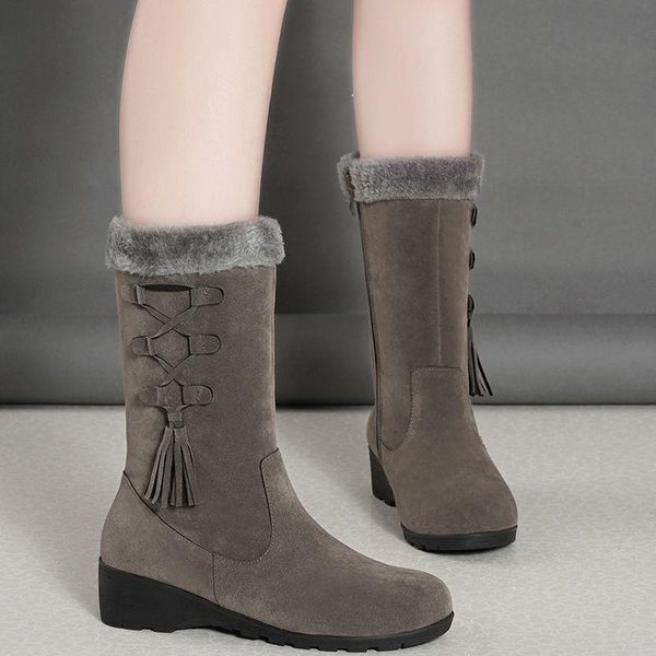 boots women fashion tassel snow black brown suede upper zipper ladies winter women's shoes xgie
boots women fashion tassel snow black brown suede upper zipper ladies winter women's shoes xgie